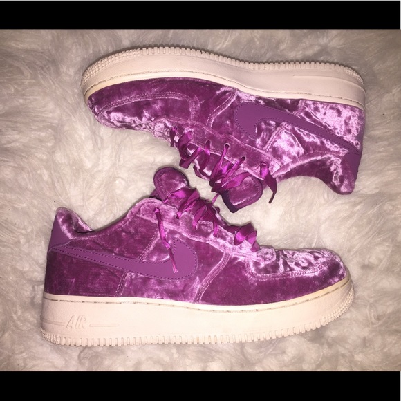 purple airforce 1s